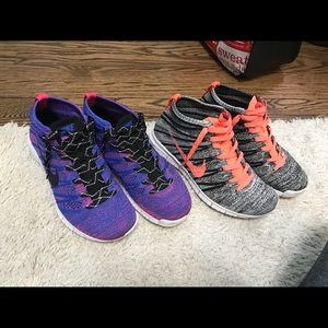 Nike Flyknit Chukka Shoes Trainers Womens 7.5